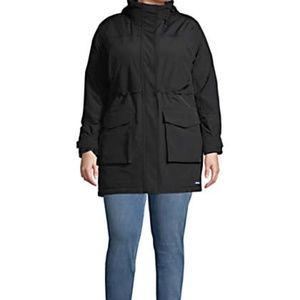 Lands’ End Women's Plus Size Squall Waterproof Insulated Winter Parka with Hood